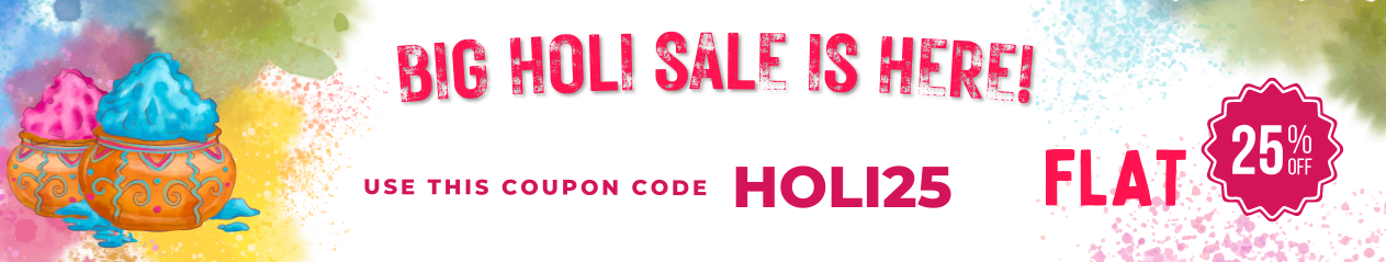 Holi Sale Banner